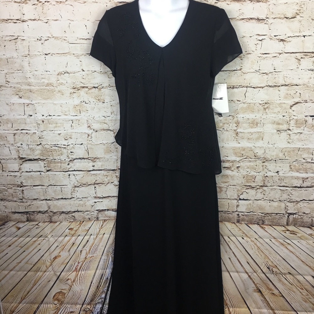 ❌SOLD❌Positive Attitude Beaded Formal Maxi Dress